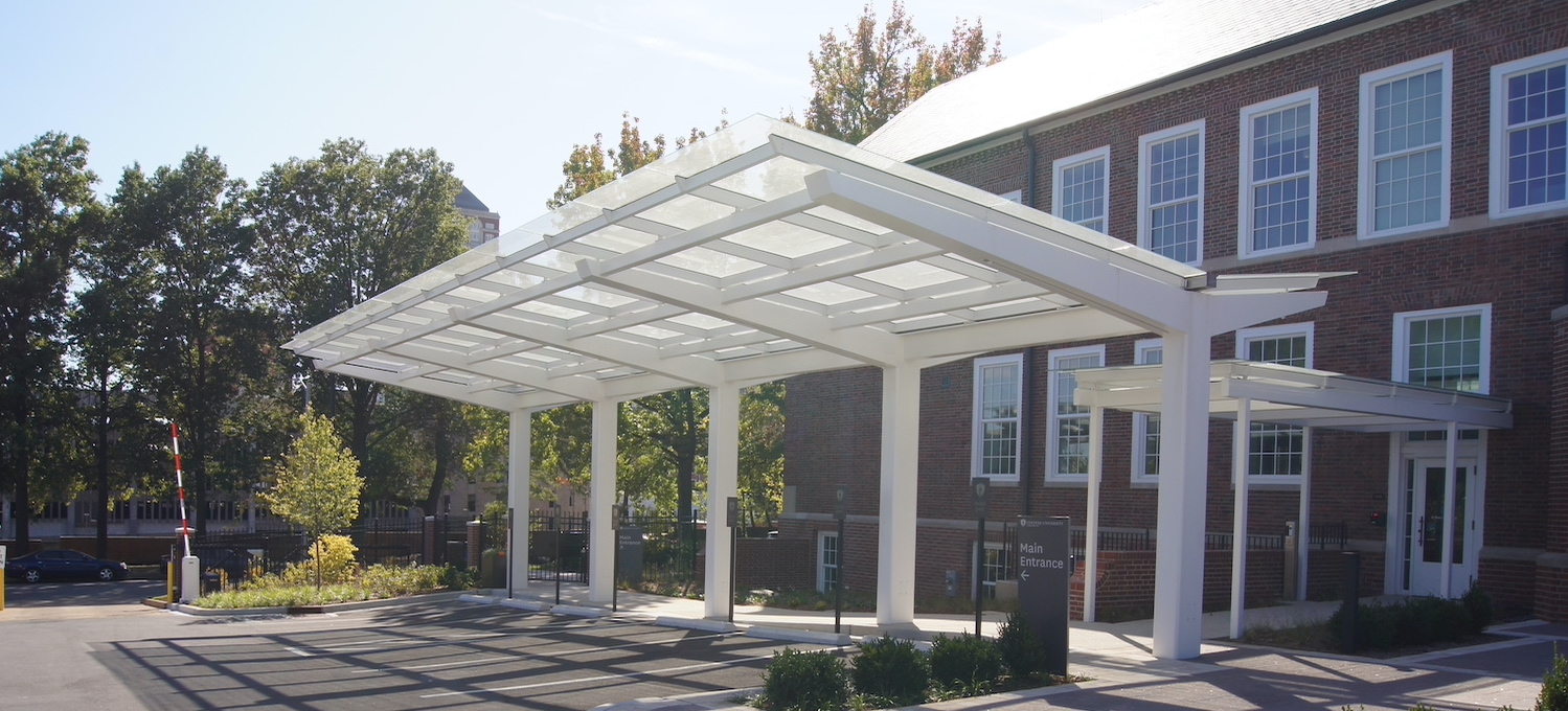 Centene University custom structural steel